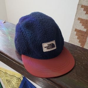 Rare fuzzy north face cap/hat